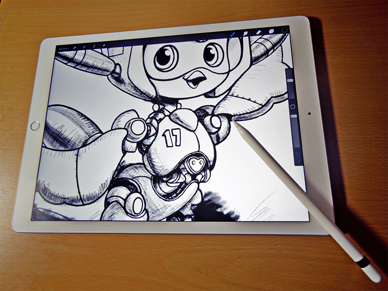 Ipadpro 12 9インチ を使用したイラスト作例とアプリの紹介 Alicemix